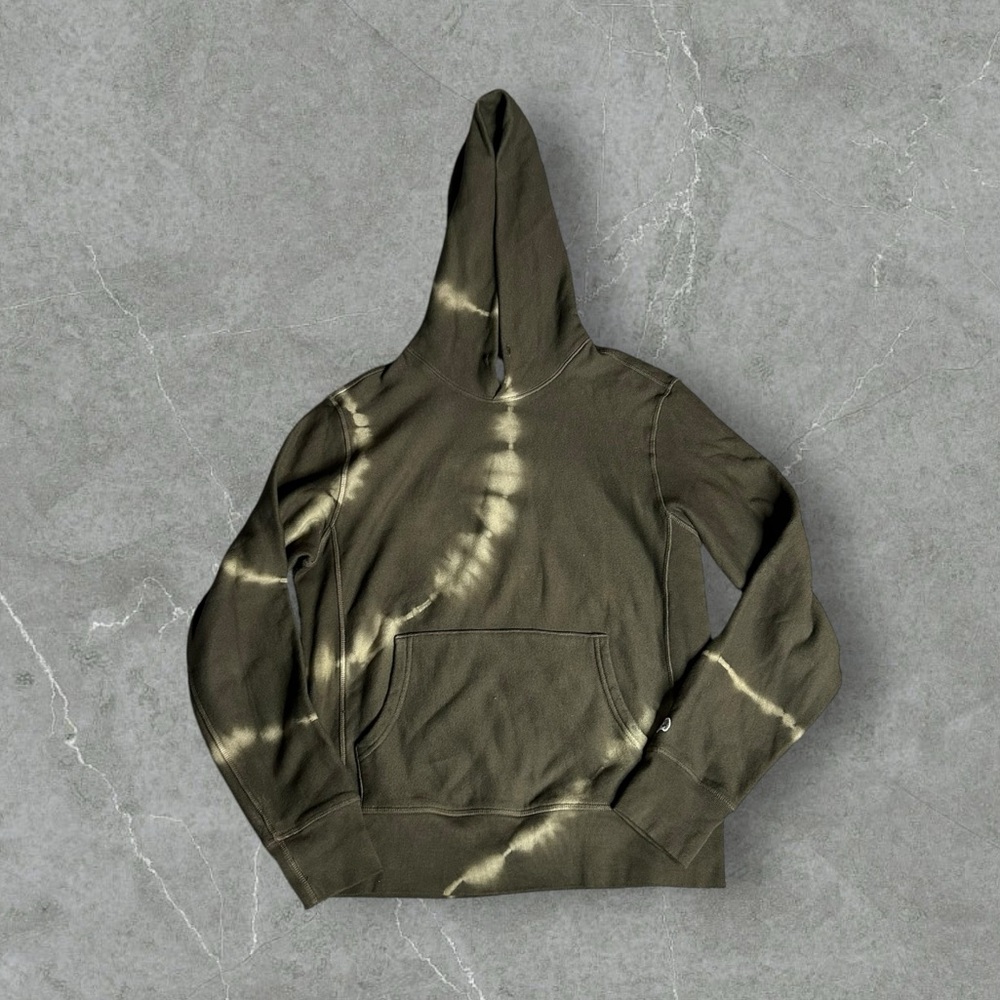 Champion Todd Snyder Hoodie Men’s Medium Swirl‎ Tie Dye Sweatshirt Running Man